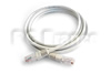 Cordon RJ45 de brassage F/UTP Cat.6 PVC 0.5m Gris